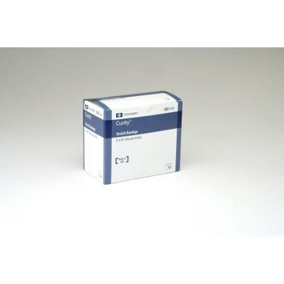 Curity Conforming Bandage, 3 x 75 Inch Roll, 1-Ply, Cotton/Polyester, 12 Count