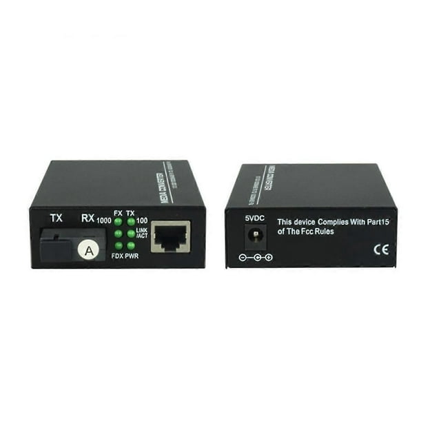 1Pair 10G SFP+ Fiber to RJ45 Media Converter RJ45 to SFP+ 10/100/1000M/2.5G/10G Ethernet Converter Transceiver Plug
