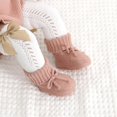 thumbnail image 4 of KINDXX Baby Booties First Walkers Cozy Shoes Warm Knit Soft Booties for Toddler Boy Girl, 4 of 6