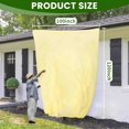 thumbnail image 2 of 120x100 Inch Huge Plant Covers Freeze Protection Frost Cloth for Outdoor Plants,2.82oz/yd² Thickened Winter Tree Covers with Zipper Drawstring,2 Pack Frost Blanket from Wind,Pest and Animal, 2 of 7