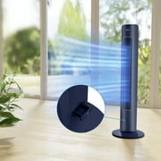 Midea 42 Tall 3-Speed Smart Tower Fan with Wi-Fi, New, Blue, MFT1021CRWB