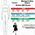 thumbnail image 5 of UNDERWRAPS Women's Anime Bib Dress - Halloween Outfits for Women, Cosplay Dress Up for Women, Costume Party Outfit, Womens Costume Props, 5 of 7