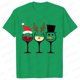 thumbnail image 1 of Camisetas navideñas de vino para mujer, ropa, camisetas divertidas de dibujos animados, camiseta de moda Kawaii, camisetas coreanas para mujer, camisetas navideñas para vino, 1 of 5