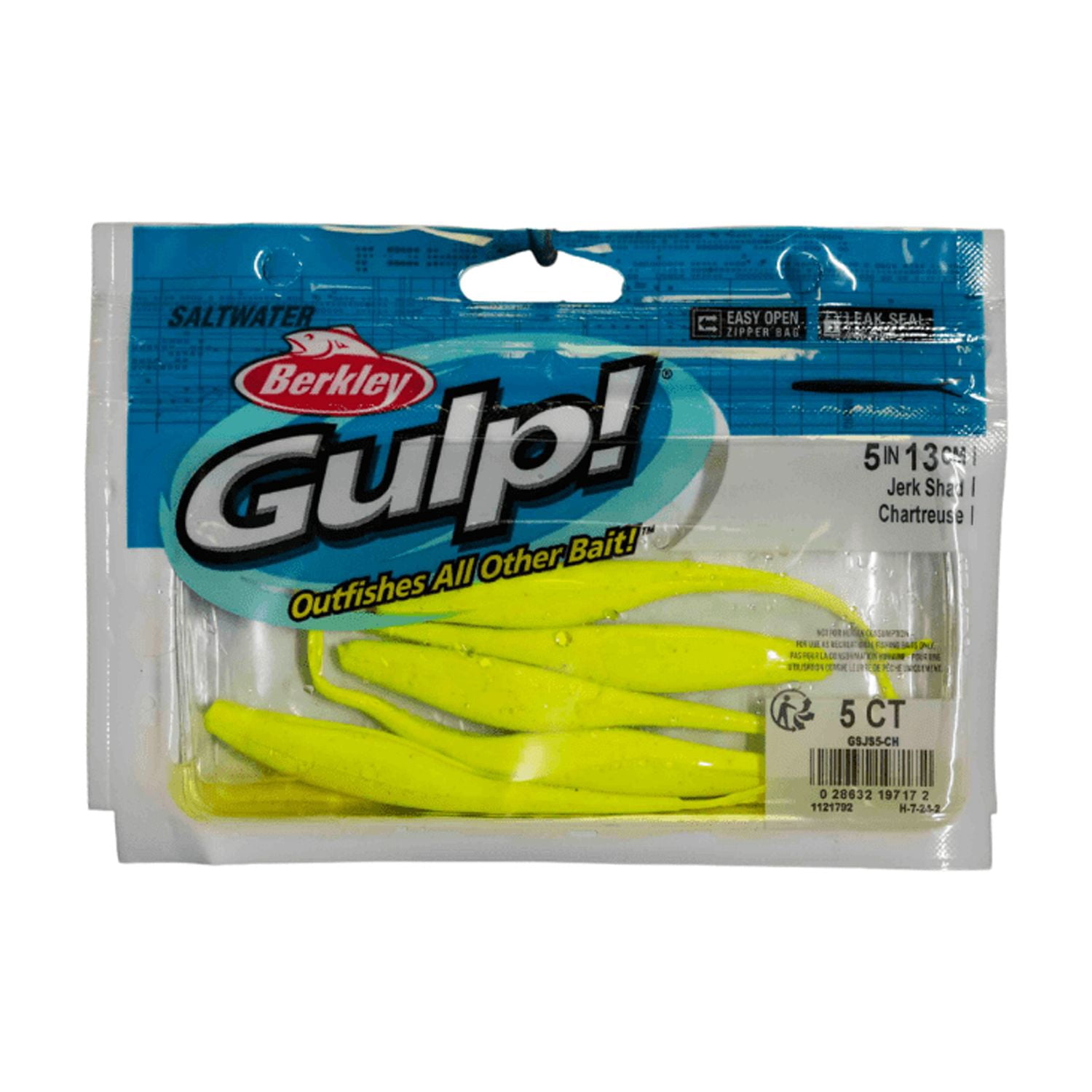 (2 pack) Berkley Gulp! Saltwater Jerk Shad