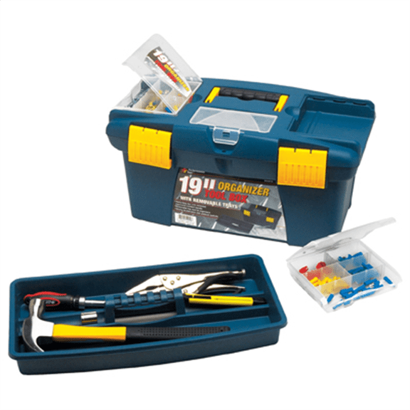 Performance Tool W54019 19-Inch Plastic Tool Box