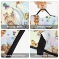 thumbnail image 6 of Highland Cow and Butterfly Print Teens Toddler Nap Mat with Pillow, Sleeping Mat Bag for Preschool Daycare 51"x22", 6 of 6