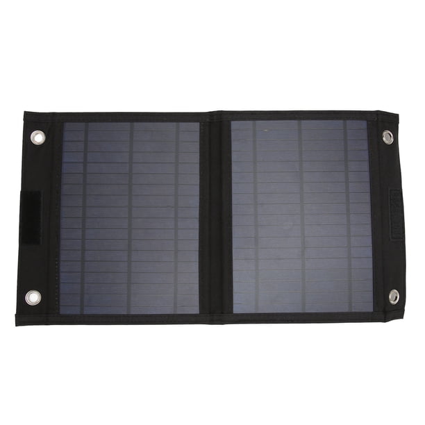 Panel solar portátil, cargador solar Panel solar USB impermeable portátil Cargador solar Innovación moderna Jadeshay A