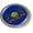 Semi-Flexible Aluminum Bezel, variant on BestLicensePlateFrames Pennsylvania State Flag 3D Domed CAR Emblem Badge Sticker Flexible Round