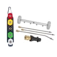 thumbnail image 2 of jinwen Pressure Washer Undercarriage Cleaner Water Broom Practical Chassis Cleaning under Car Washer Attachment for Vehicles RV gray, 2 of 9