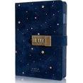 thumbnail image 1 of Lock Journal Secret Refillable Diary,corduroy-covered Locking Journal For Adults,women Writing Personal Locked Diary Notebook, 1 of 4