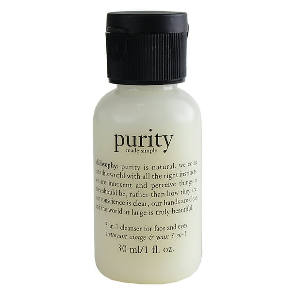 Philosophy Purity Made Simple 3in1 Cleanser for Face & Eyes, Travel