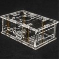 thumbnail image 1 of For OrangePi 5Pro Acrylic Case for OrangePi 5 Pro Transparent Acrylic Case with Cooling Fan Antenna, 1 of 5