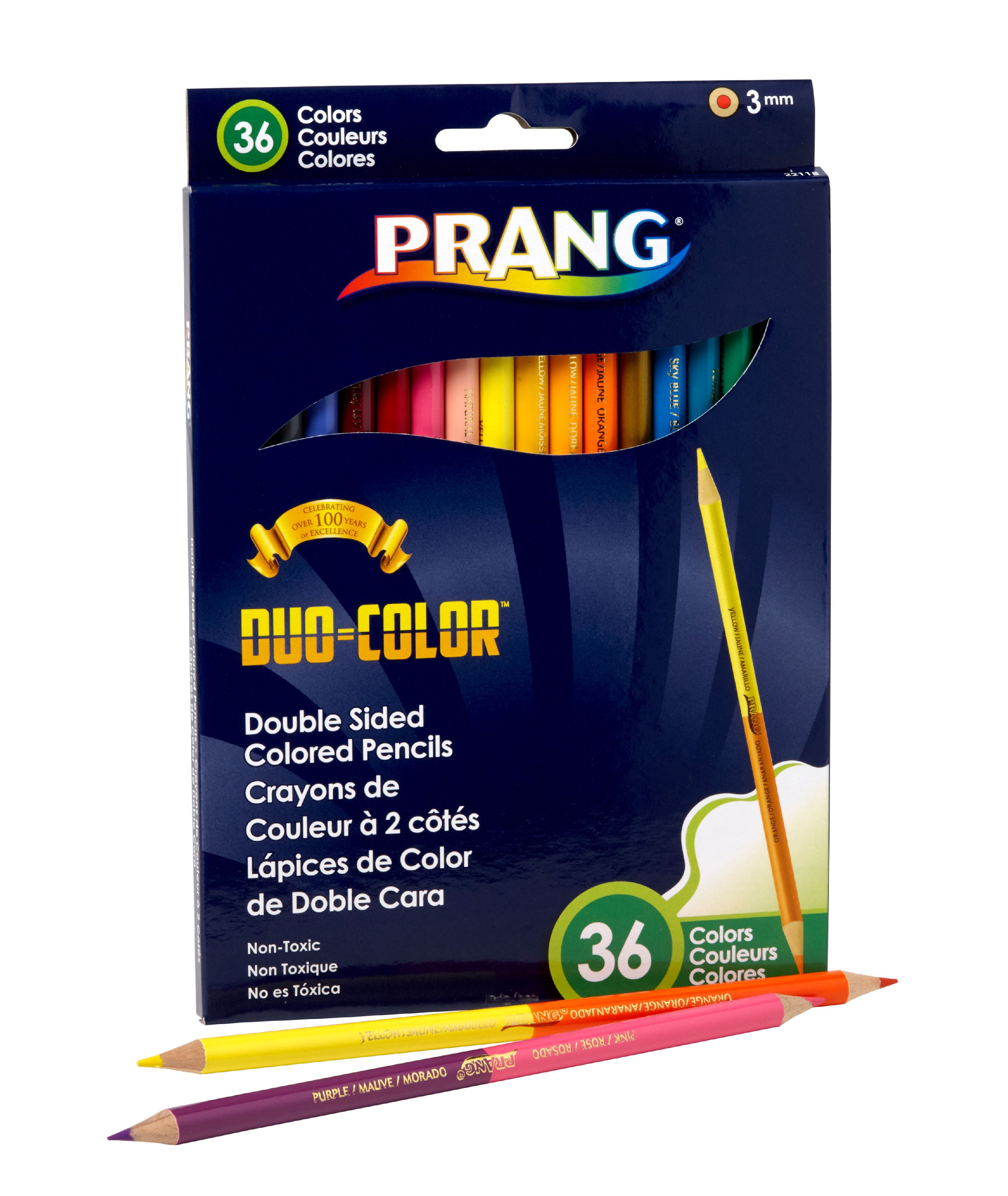 Prang Duo Colored Pencils 36 Unique Colors 18 Count Art Set