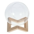 thumbnail image 1 of WEUVEB Bac à Sable pour Hamsters Terrarium en Verre Transparent Support en Bois Rétro pour Jardin 1 Ensemble, 1 of 7