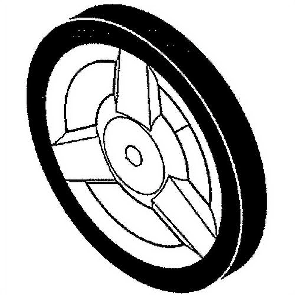 Husqvarna 588268602 Lawn Mower Wheel, 11 x 1.75-in Genuine Original Equipment Manufacturer (OEM) Part - image 1 of 4