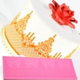 thumbnail image 4 of WHEANG Cake Fondant Flower Lace Sugar Wedding Floral Silicone Texture Mat Embossing Kitchen，Dining Bar, 4 of 9