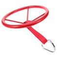 thumbnail image 1 of WEUVEB Kids Outdoor Fitness Gym Rings Red Iron 1Pack Durable And Safe Construction, 1 of 7