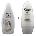 thumbnail image 1 of Body Wash Restoring Ritual 500 by Dove & Roll-on Stick Sensitive 50ml by Dove, 1 of 3