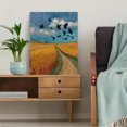 thumbnail image 5 of Blue Iris Flowers Canvas Print, Floral Wall Decor for Living Room Bedroom Dining Room Office Hallway Entryway Hotel Study Coffee Shop, 5 of 8
