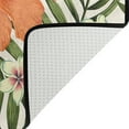 thumbnail image 5 of SKYSONIC 72x48in Exotic Hibiscus Flowers Area Rug, Palm Leaves Tropical Non-Slip Floor Carpet for Indoor Living Dining Room and Bedroom Area, 5 of 7