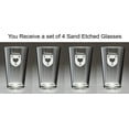 thumbnail image 2 of Adams Irish Coat of Arms Pint Glasses - Set of 4 (Sand Etched), 2 of 2