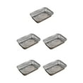 thumbnail image 1 of jesticaly 10 Pcs Barquettes en Papier D\'aluminium Fournitures de Cuisine Contenants pour Emporter Contenant Alimentaire Résistant à la Chaleur Outils pour la Maison Poêle à Usage Unique 410ml Sans Couvercle 5Ensemble, 1 of 6