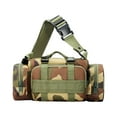 thumbnail image 1 of Fiudx Bolso Bandolera de Camuflaje, Multibolsillos de Gran Capacidad, Correas de Hombro Ajustables, para Deportes Al Aire Libre y Pesca, Lona Resistente, Unisex, Tamaño 34 X 14 X 18 Cm., 1 of 1