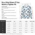 thumbnail image 5 of Gaeub Cute Hippos Men's and Women's UPF 50+ Long-Sleeved Sun Protection Clothing, Fishing Shirt Long Sleeve Zip-XX-Large, 5 of 7