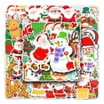 thumbnail image 5 of Christmas Stickers Self-Adhesive Christmas Tree Santa Reindeer Labels for Xmas DIY Gifts Craft Christmas Decorations Party Supplies Gift Box Tags 50PCS, 5 of 9
