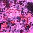 thumbnail image 1 of Ahgly Company Indoor Square Abstract Pink Contemporary Area Rugs, 7' Square, 1 of 4