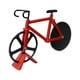thumbnail image 3 of Fiudx Cortador de Pizza de Acero Inoxidable, Rodillo para Bicicleta con Diseño de Bicicleta, Cortador de Doble Cuchilla, Herramientas de Cocina, Regalo Perfecto para Los Amantes de La Pizza, Fácil de, 3 of 5