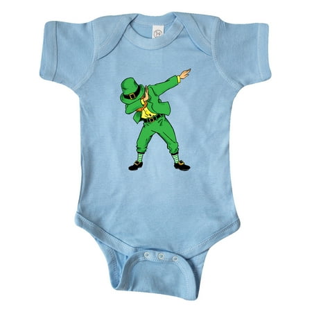 

Inktastic St. Patrick s Day Dabbing Leprechaun Gift Baby Boy or Baby Girl Bodysuit