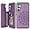 Purple, variant on Compatible with Samsung Galaxy A54 5G Case Wallet with Card Slot Flip Leather Mandala Magnetic Clasp Protective Phone Case for Samsung Galaxy A54 Case Wallet(Green-6.4 inch)