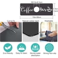 thumbnail image 3 of Kitchen Sink Splash Guard Faucet Mat -1 PC Super Absorbent Fast Drying Mat Sink Gadgets-Splash Guard Behind Faucet Drip Catcher for Kitchen, Bathroom,Sink Mat, Dish Drying Mat, Bathroom(15" X 5.5" ), 3 of 6