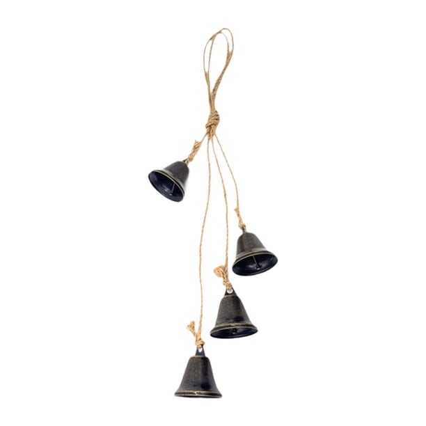 Campanas de viento para colgar en la pared, adorno creativo, fácil de colocar y versátil. Bronce