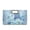 Blue Polynesian Fish Floral, variant on FOR U DESIGNS Brown Turtle Starfish Shell Print Evening Clutch Bag with Chain Leather Shoulder Crossbody Women's Top Handle Purse for Prom Cocktail Party Banquets