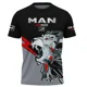 thumbnail image 3 of Camisetas de manga corta con cuello redondo para equipos de carreras al aire libre para hombres y mujeres, tela avanzada, cómodas, transpirables y de secado rápido, 3 of 5