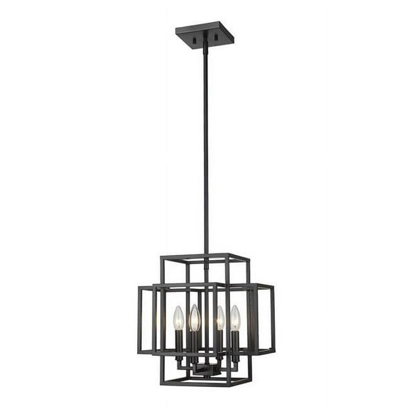 Z Lite 454-14MB Titania Pendant, Matte Black