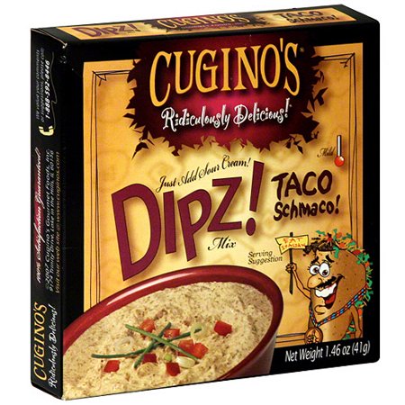 Cugino s DIPZ! Taco Schmaco Dip Mix  1.46 oz (Pack of 12)