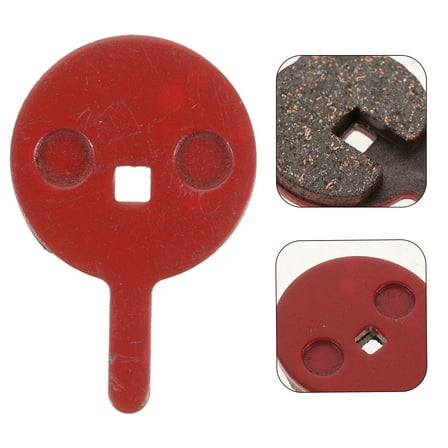 Masteelf 6 Pairs Brake Pads Replacement Mountain Bike Disc Brake Pads Semi-Metallic Electric Scooter Brake Pads Cycling Supplies