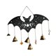thumbnail image 5 of Campana de viento de Halloween con forma de animal, colgante decorativo espeluznante. Murciélago, 5 of 9