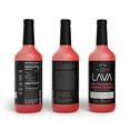 thumbnail image 2 of LAVA Premium Spicy Watermelon Habanero Margarita Mix, Cold-Pressed Organic Watermelon, Agave, Habanero, No Artificial Sweeteners, Lots of Flavor, Ready to Use, 1-Liter (33.8oz) Glass, 2 of 7