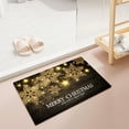 thumbnail image 5 of Xuniizn Christmas Door Mat Xmas Welcome Christmas Mat Non-Slip and Washable Winter Doormat Rubber Back Snowflakes Door Mat Rugs for Indoor Outdoor, Christmas Decorations for Home, 5 of 8