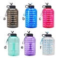 thumbnail image 4 of Eigraketly Botella de agua motivacional de 3,78 l, marcador de tiempo, citas, jarra de entrenamiento de viaje de plástico con asa, accesorios, regalos Ropa Deportiva, Zapatos rojo Eigraketly OD019765-03B, 4 of 6