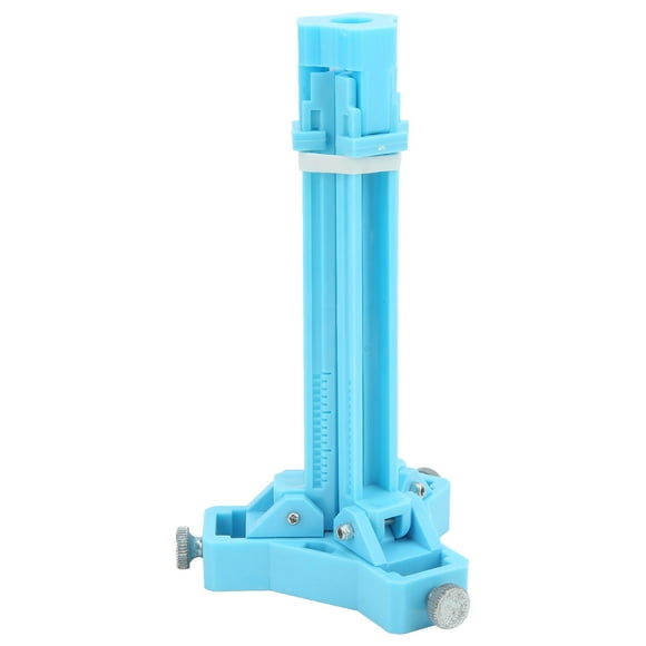 3D Fletching Jig Adjustable Clear Scale Portable Fletching Bonding Tool for 3.6-10mm Shafts