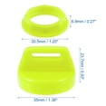thumbnail image 3 of Unique Bargains 2 Set UTV ATV Ignition Key Cover Cap 5433534 with Cap Nut for Polaris for Ranger Brutus RZR Yellow, 3 of 7