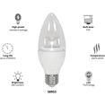 thumbnail image 4 of Satco S8953 - 4.5 Watt; B11 LED; 3000K; Medium base; 120 Volt (12 Bulbs), 4 of 6