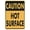 Warning Sign 2, variant on Caution Hot Landscape Sign - 8"x12" Vintage Metal Warning Sign, Retro Industrial Decor for Home Farm Bar Coffee Shop Club Wall Decoration