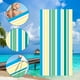 thumbnail image 4 of Toallas de Microfibra de La Serie Stripe, Toallas de Baño Grandes, Toallas de Playa, 4 of 7
