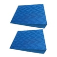 thumbnail image 3 of Colaxi 2Pcs Squat Wedge Block Calf Stretcher Riser Block Anti Slip Exercise Foot Incline Board Squat Ramp for Home Gym Pushup Pilate blue, 3 of 7